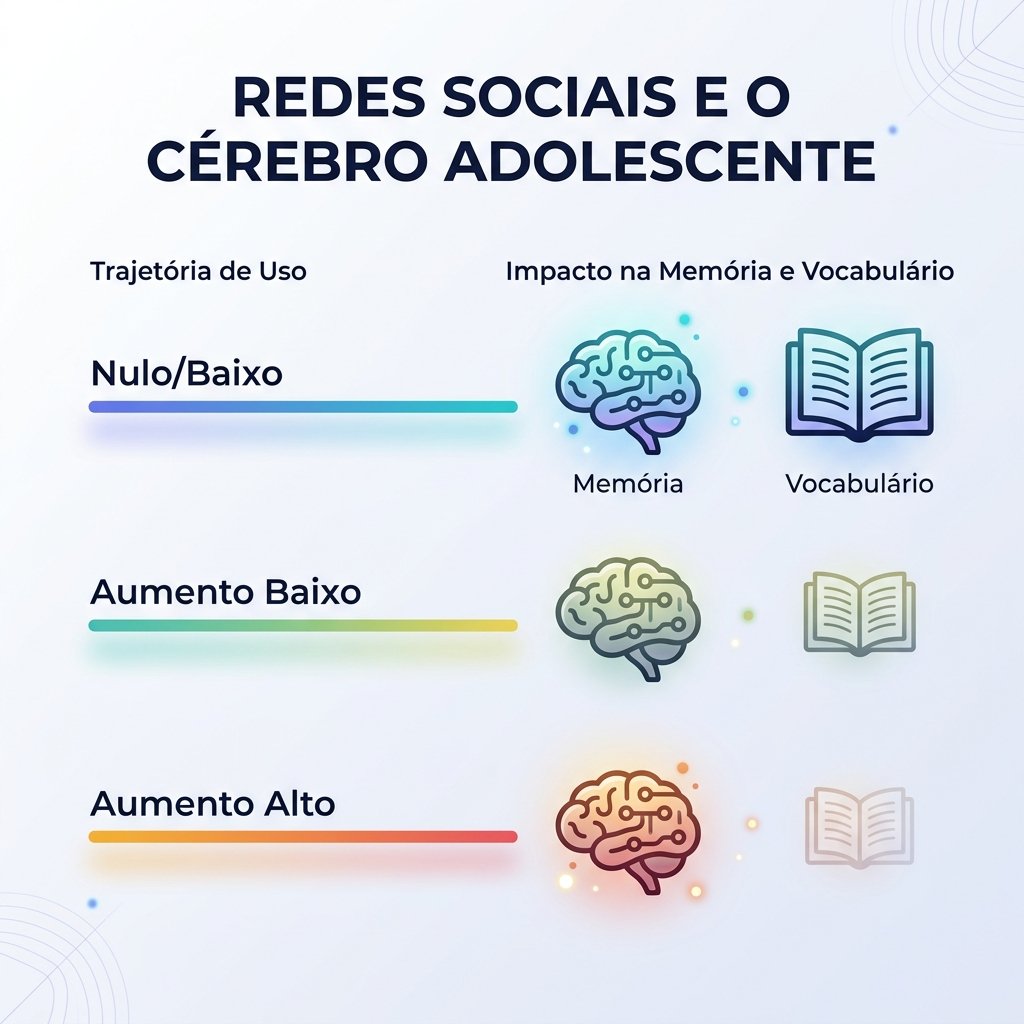 Infográfico: Trajetórias de Uso e Impacto Cognitivo