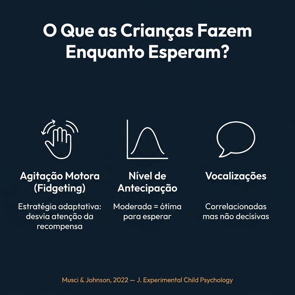 Infográfico: O Que as Crianças Fazem Enquanto Esperam — Musci & Johnson (2022)