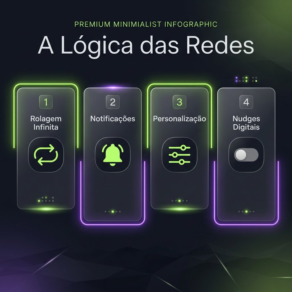 Infográfico resumindo a lógica regulatória de quatro pilares proposta pela saúde pública contra as mídias sociais